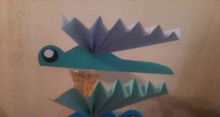 Модульное оригами для начинающих Стрекоза